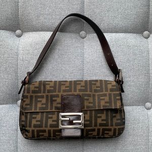 Authentic Fendi Zucca Baguette bag